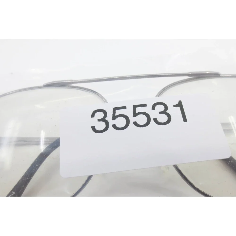 Accuflex 113 with Flexon Aviator Eyeglasses Frames Dark Gray Metal 58-17-145